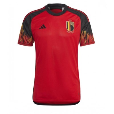 Pánský Fotbalový dres Belgie MS 2022 Domácí Krátký Rukáv